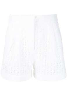 MICHAEL Michael Kors perforated design shorts