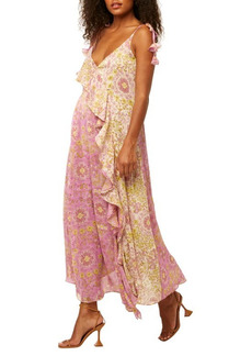 MISA Los Angeles Frederica Floral Maxi Dress in Flora Medallion Mix at Nordstrom