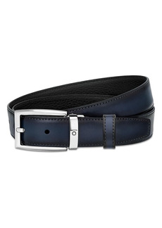 Montblanc Horseshoe Buckle Leather Belt