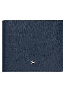 Montblanc Sartorial Leather Wallet in Blue at Nordstrom