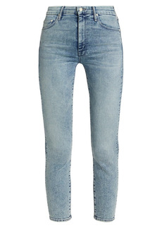 Mother Denim The Looker High-Rise Stretch Skinny Ankle Jeans