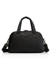MZ Wallace Jimmy Quilted Nylon Bag in Black at Nordstrom