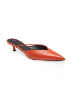NEOUS Mago Pointed Toe Mule in Orange at Nordstrom