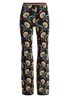 Paco Rabanne Sun Print Fitted Pants