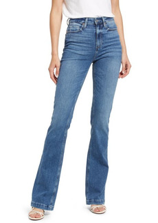 PAIGE Iconic Curvy Fit High Waist Flare Jeans in Rock Show at Nordstrom
