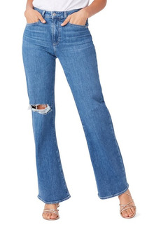 PAIGE Leenah High Waist Ripped Jeans in Angelle Destructed at Nordstrom