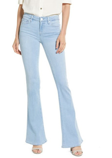 PAIGE Lou Lou Flare Leg Jeans in Macaron Distressed at Nordstrom