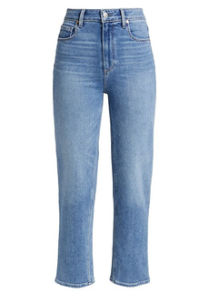 Paige Stella Straight-Fit Cropped Jeans