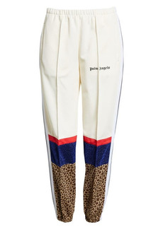 Palm Angels Women's Colorblock Track Pants in Cream Colorblock at Nordstrom