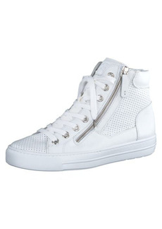 Paul Green Mac High Top Sneaker in Off White Leather at Nordstrom