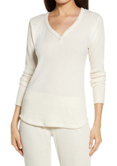 PJ Salvage Rib Henley in Stone at Nordstrom