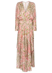 Poupette St Barth Ilona floral maxi dress