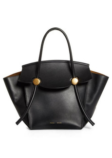 Proenza Schouler Pipe Leather Tote in Black at Nordstrom