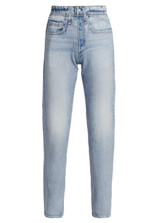 rag & bone Miramar Straight-Leg Mid-Rise Jeans