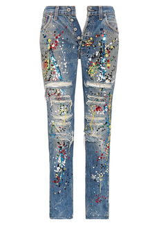 Ralph Lauren Embellished 320 Boyfriend Jeans