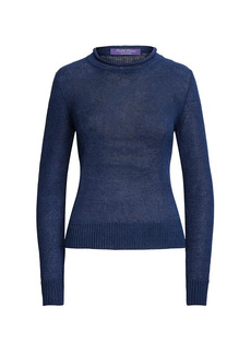 Ralph Lauren Linen Rollneck Sweater