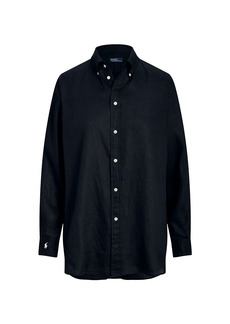 Ralph Lauren: Polo Linen Button-Down Oversized Shirt
