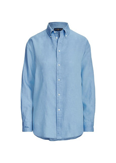 Ralph Lauren: Polo Long-Sleeve Linen Shirt