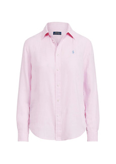 Ralph Lauren: Polo Relaxed Linen Button-Front Shirt