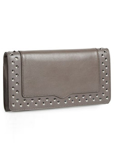 Rebecca Minkoff 'Amorous' Clutch with Studs in Charcoal at Nordstrom