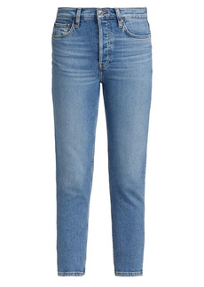 Re/Done 90s High-Rise Ankle Crop Jeans