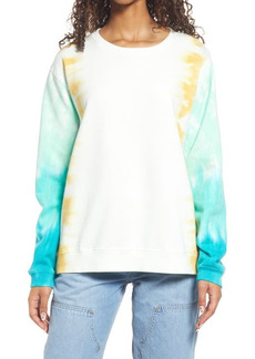 Rip Curl Women's Sundrenched Crewneck Sweatshirt in Turquoise at Nordstrom