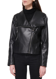 Sam Edelman Faux-Leather Asymmetrical Moto Jacket