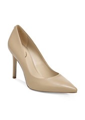Sam Edelman Hazel Pointed Toe Pump in Bright White Leather at Nordstrom
