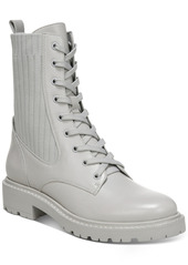 Sam Edelman Lydell Lace-Up Lug Sole Combat Boots Women's Shoes