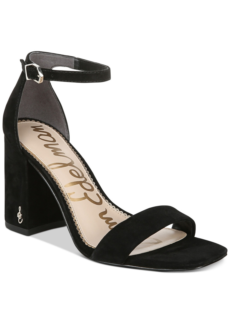 Sam Edelman Women's Daniella Two-Piece Block-Heel Sandals Women's Shoes