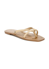 Sam Edelman Abbey Flip Flop in Natural Sand Leather at Nordstrom