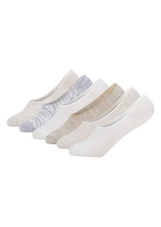 Sanctuary Assorted 6-Pack Liner Socks in Nude at Nordstrom