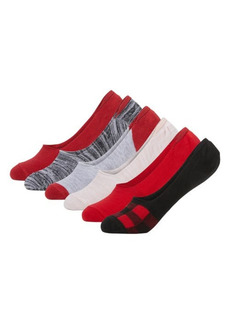 Sanctuary Assorted 6-Pack Liner Socks in Red at Nordstrom