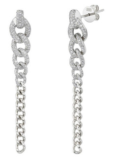 SHAY 2-in-1 Graduated Drop Earrings in White Gold at Nordstrom