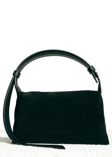 Simon Miller Convertible Suede Mini Puffin Bag in Black Suede at Nordstrom
