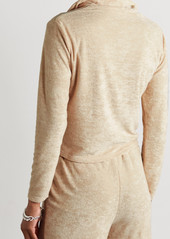 skin Mahlia Cotton-blend Terry Sweater