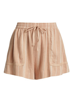 Splendid Madeline Stripe Drawstring Shorts