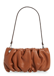 STAUD Bean Leather Clutch in Tan at Nordstrom