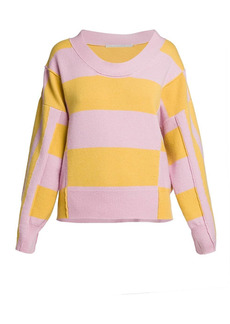 Stella McCartney Cashmere & Wool Striped Jumper Sweater