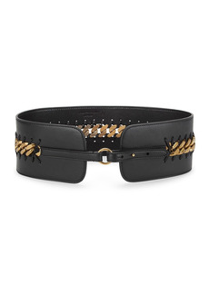 Stella McCartney Chain Leather Waist Belt