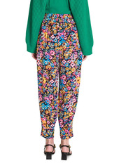 Stella McCartney Christelle Floral Silk Trousers