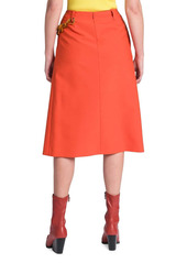 Stella McCartney Falabella Chain Slit Skirt