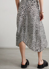 Stella McCartney Floral-print Silk Midi Skirt