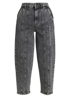Stella McCartney Galaxy Wash Embroidered Jeans