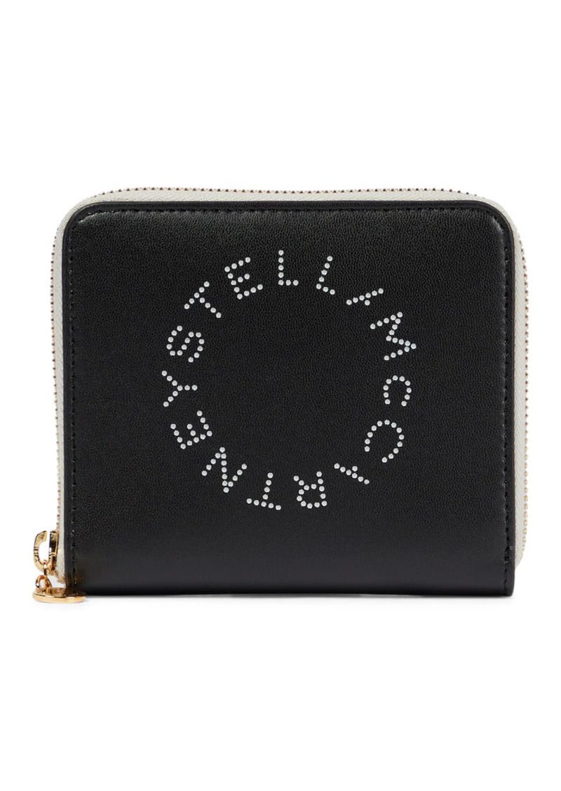 Stella McCartney Logo faux leather wallet