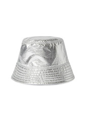 Stella McCartney Metallic Nylon Logo Bucket Hat