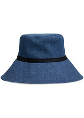 Stella McCartney Reversible Cotton Bucket Hat W/ Logo