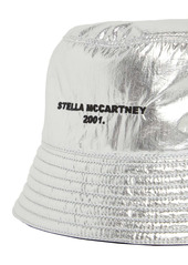 Stella McCartney Reversible Vinyl Bucket Hat W/ Logo