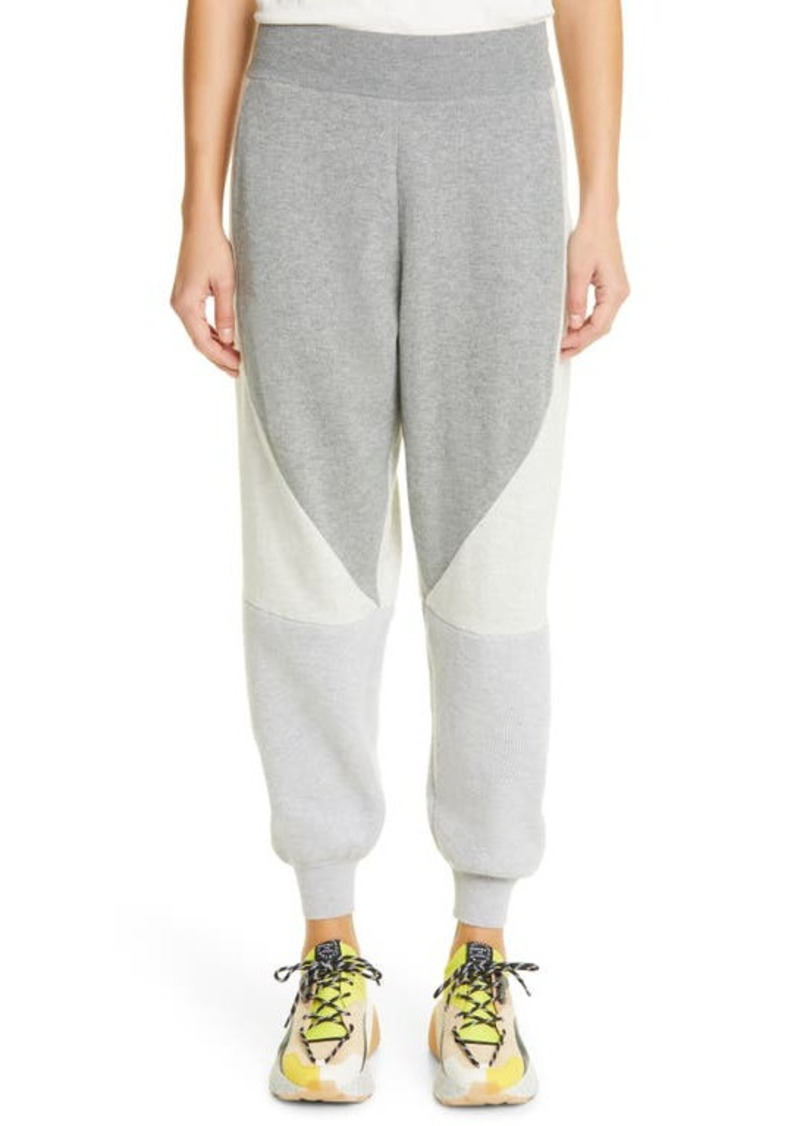 Stella McCartney Colorblock Wool & Cashmere Joggers in 8490 Multicolor at Nordstrom