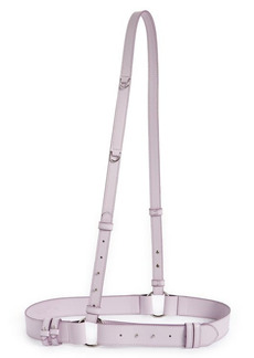 Stella McCartney Faux Leather Harness Belt in Lilac at Nordstrom